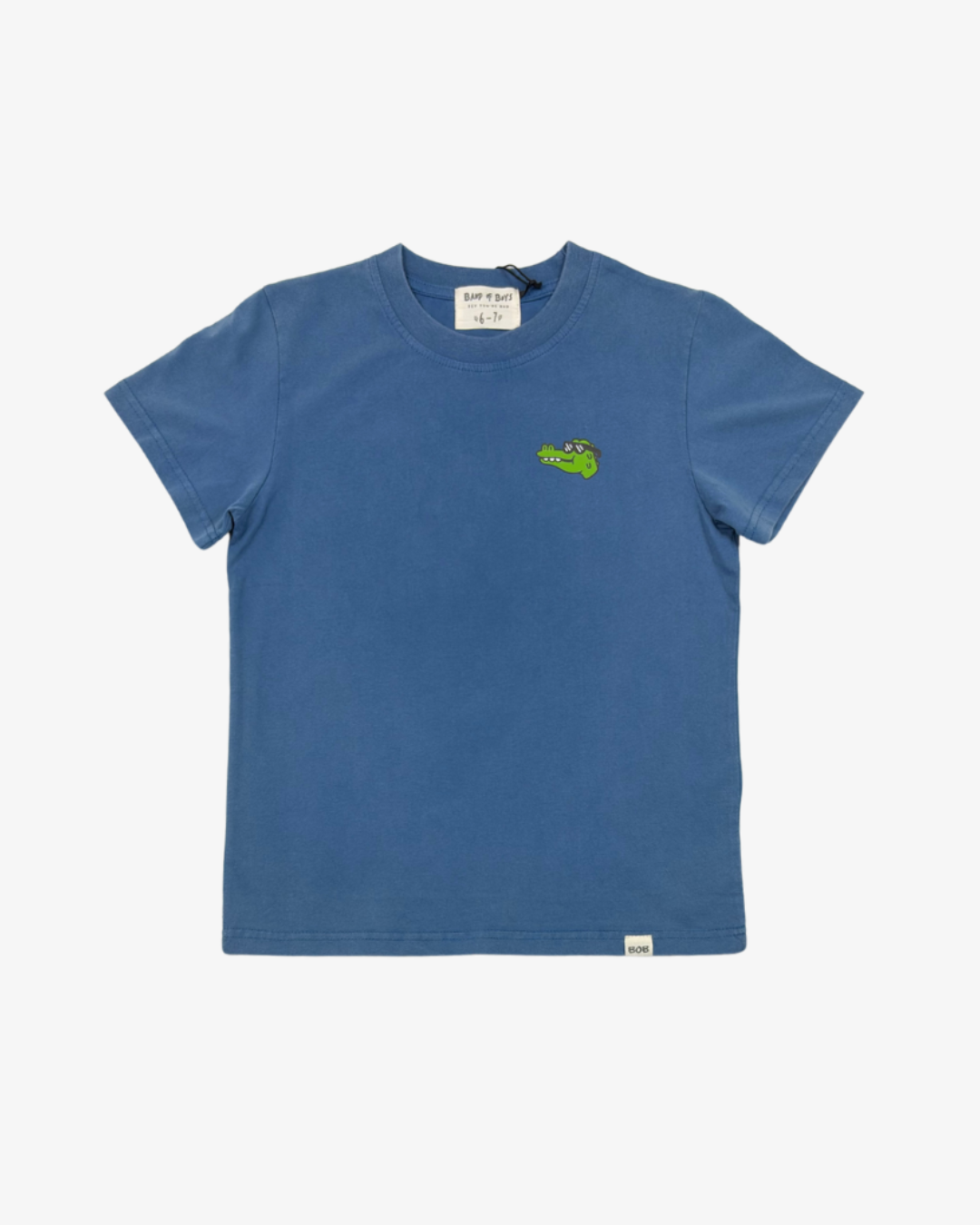 BAND OF BOYS | Blue Wash Croc Skater Tee