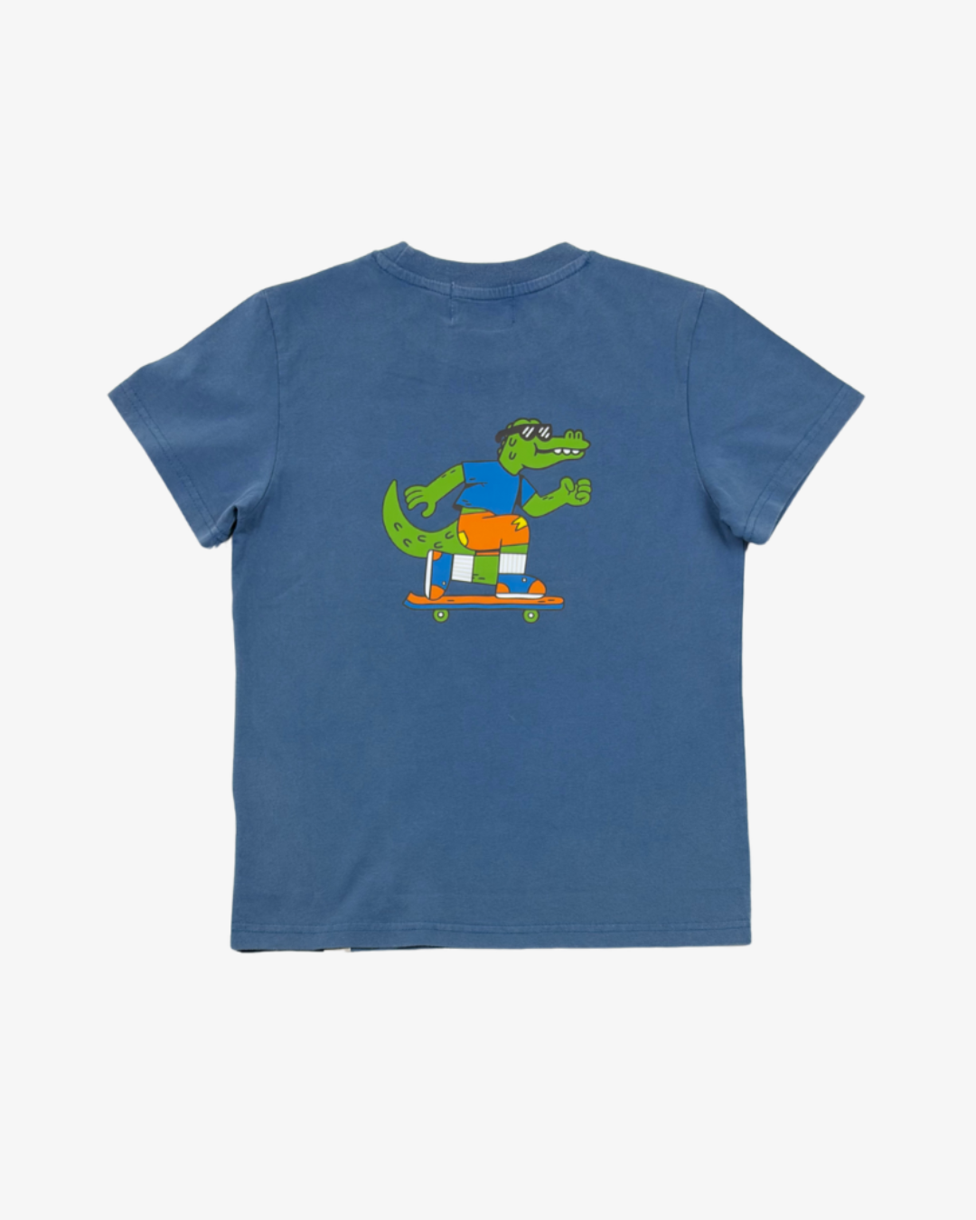 BAND OF BOYS | Blue Wash Croc Skater Tee