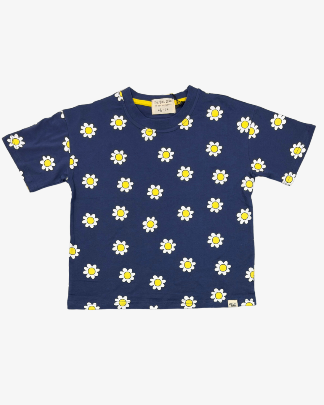 THE GIRL CLUB | Navy Daisy Tee