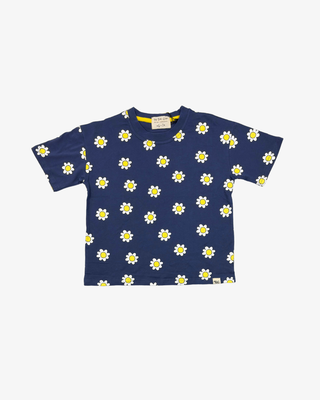 THE GIRL CLUB | Navy Daisy Tee