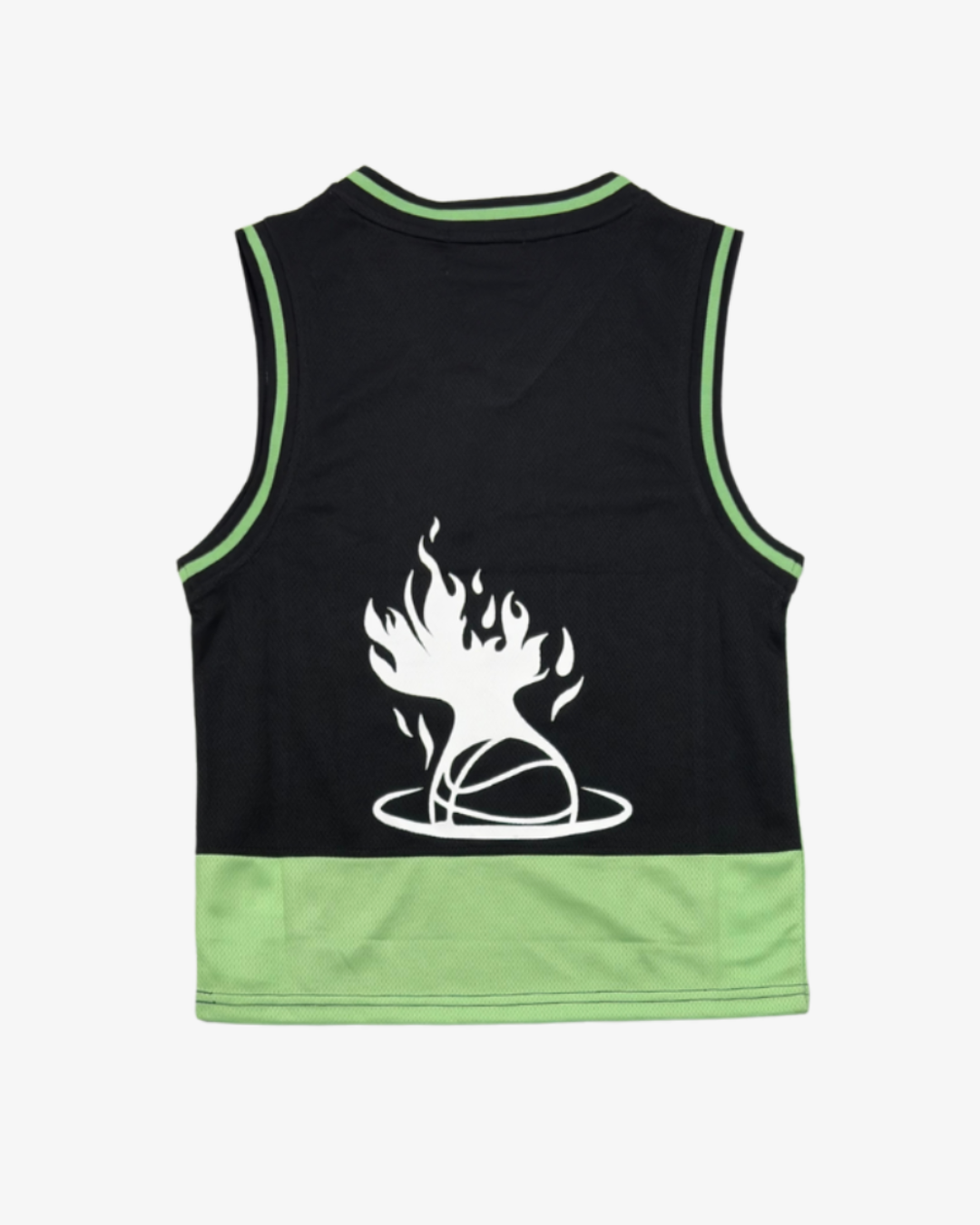CLUBIO | Black/Green Slam Dunk Tank