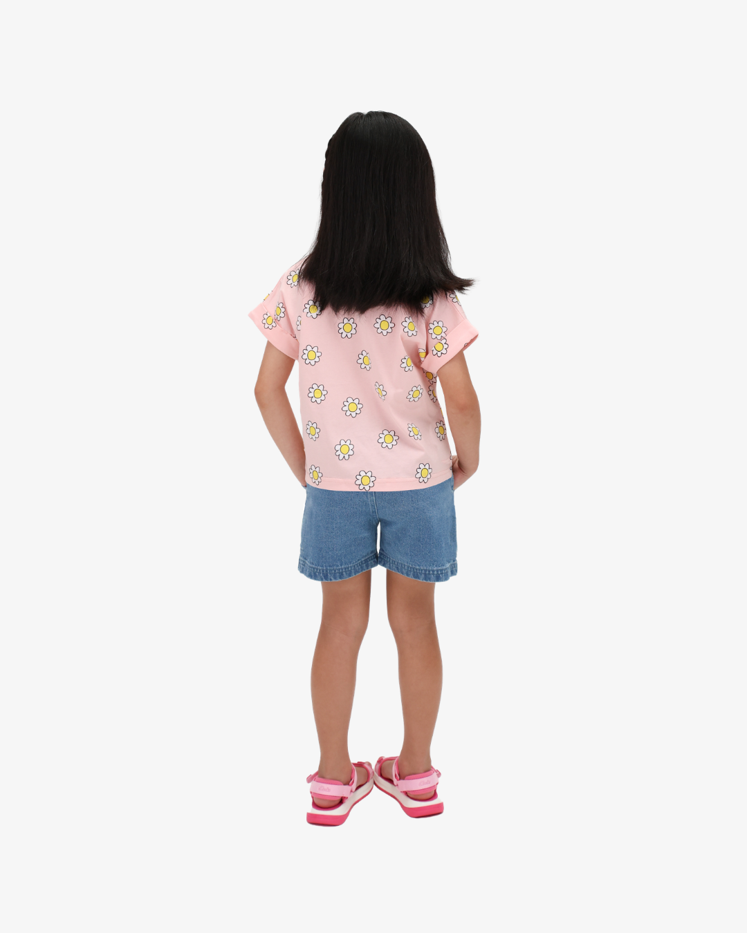 THE GIRL CLUB | Pink Daisy Top