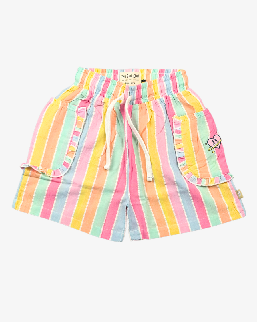 THE GIRL CLUB | Summer Stripe Shorts