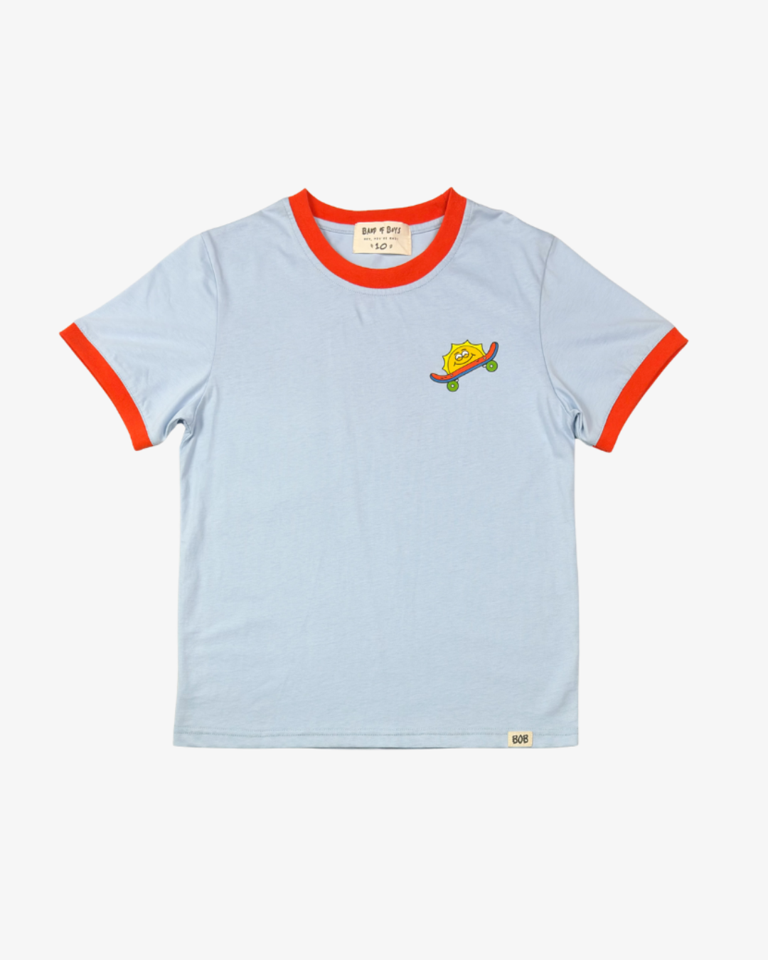 BAND OF BOYS | Blue Sun Skate Ringer Tee