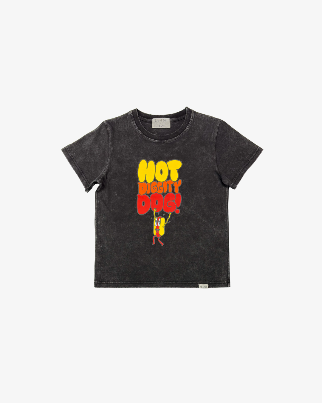 BAND OF BOYS | Black Wash Hotdog Tee