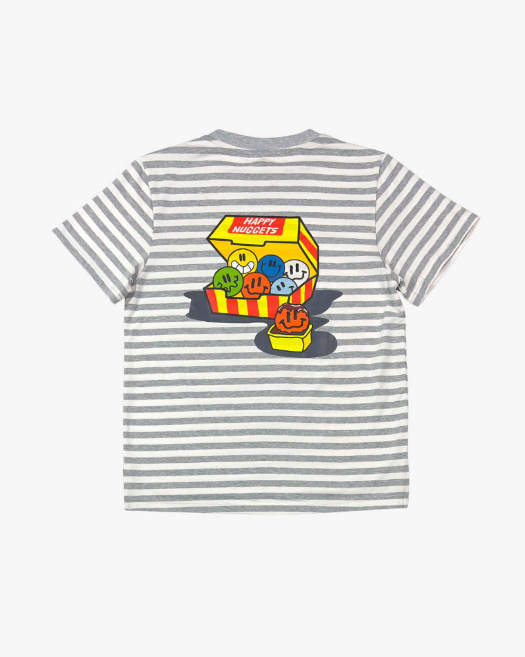 BAND OF BOYS | Grey Stripe Smile Nuggets Tee