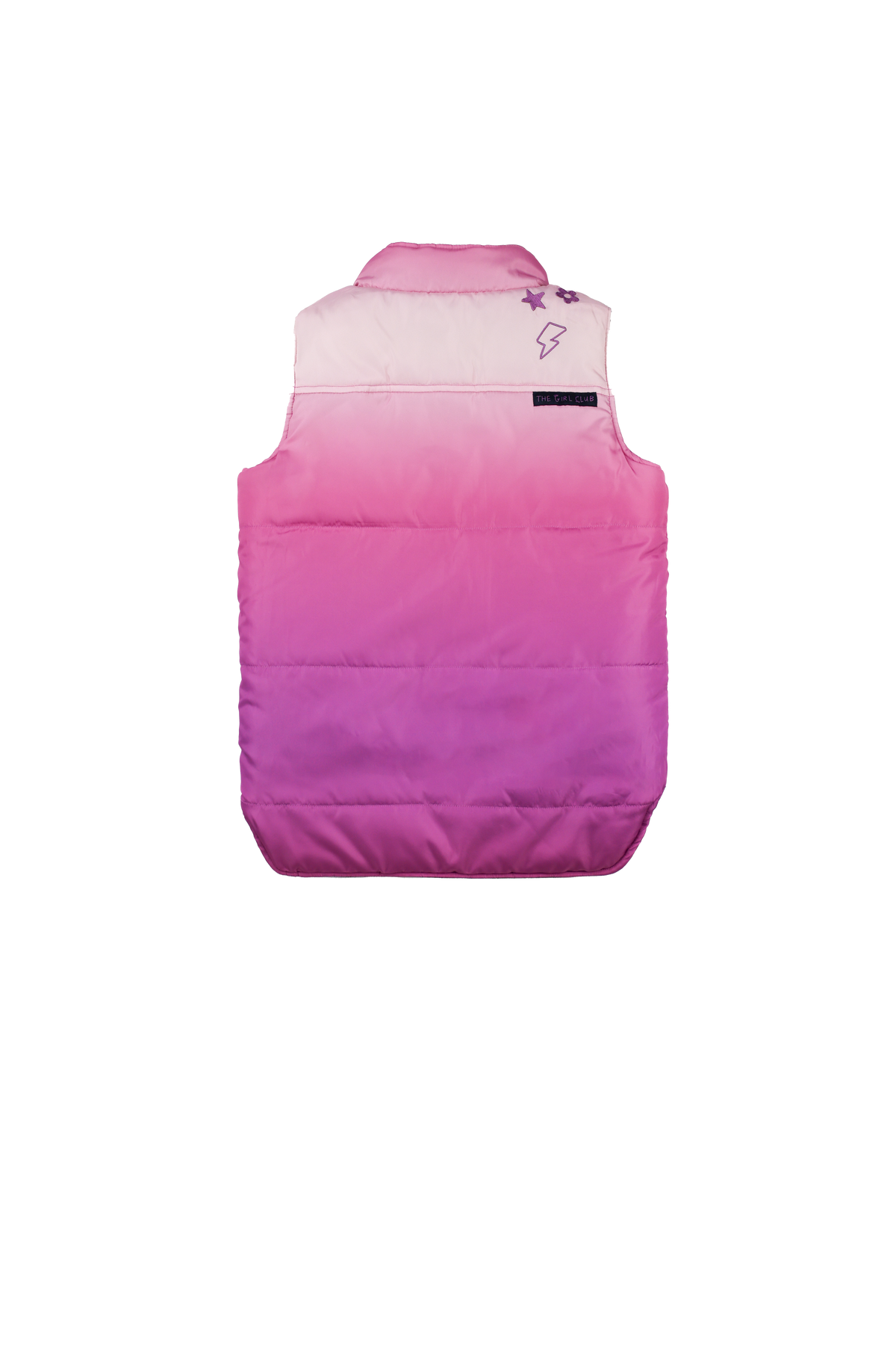 THE GIRL CLUB | Ombre Reversible Puffer Vest
