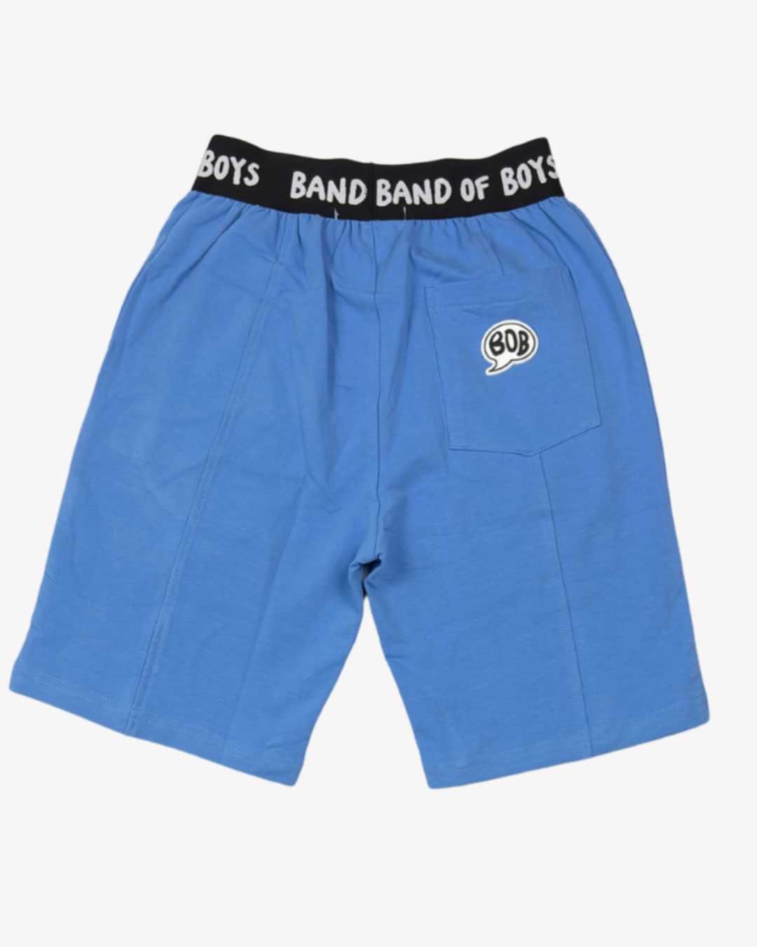 BAND OF BOYS | Blue Elastic Waist Shorts