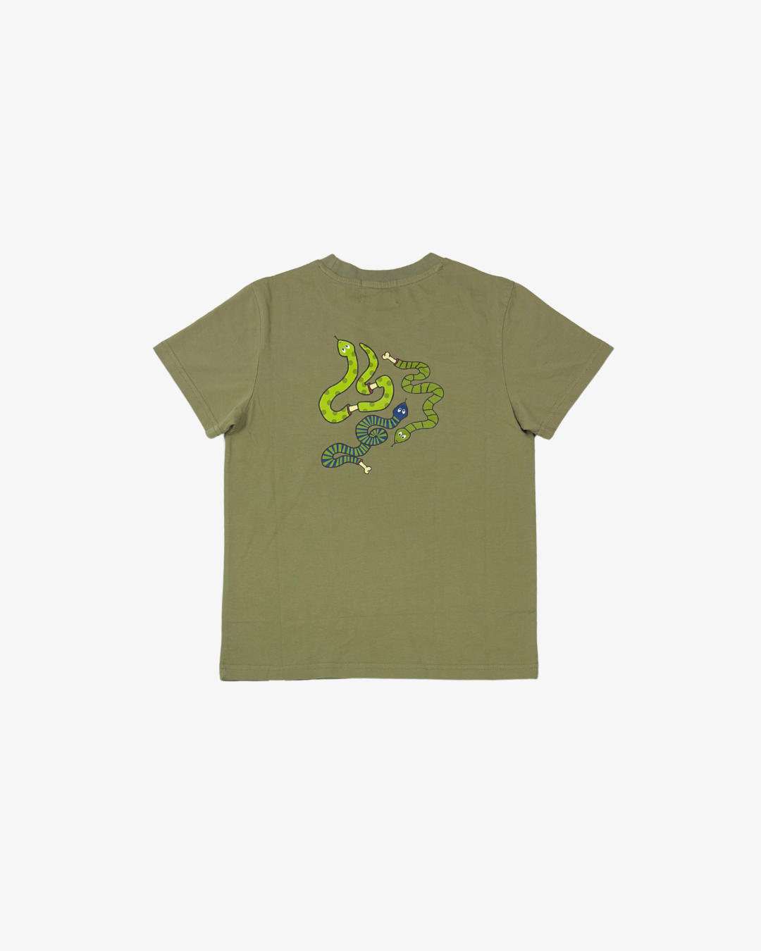 BAND OF BOYS | Green Wash Snake Tee