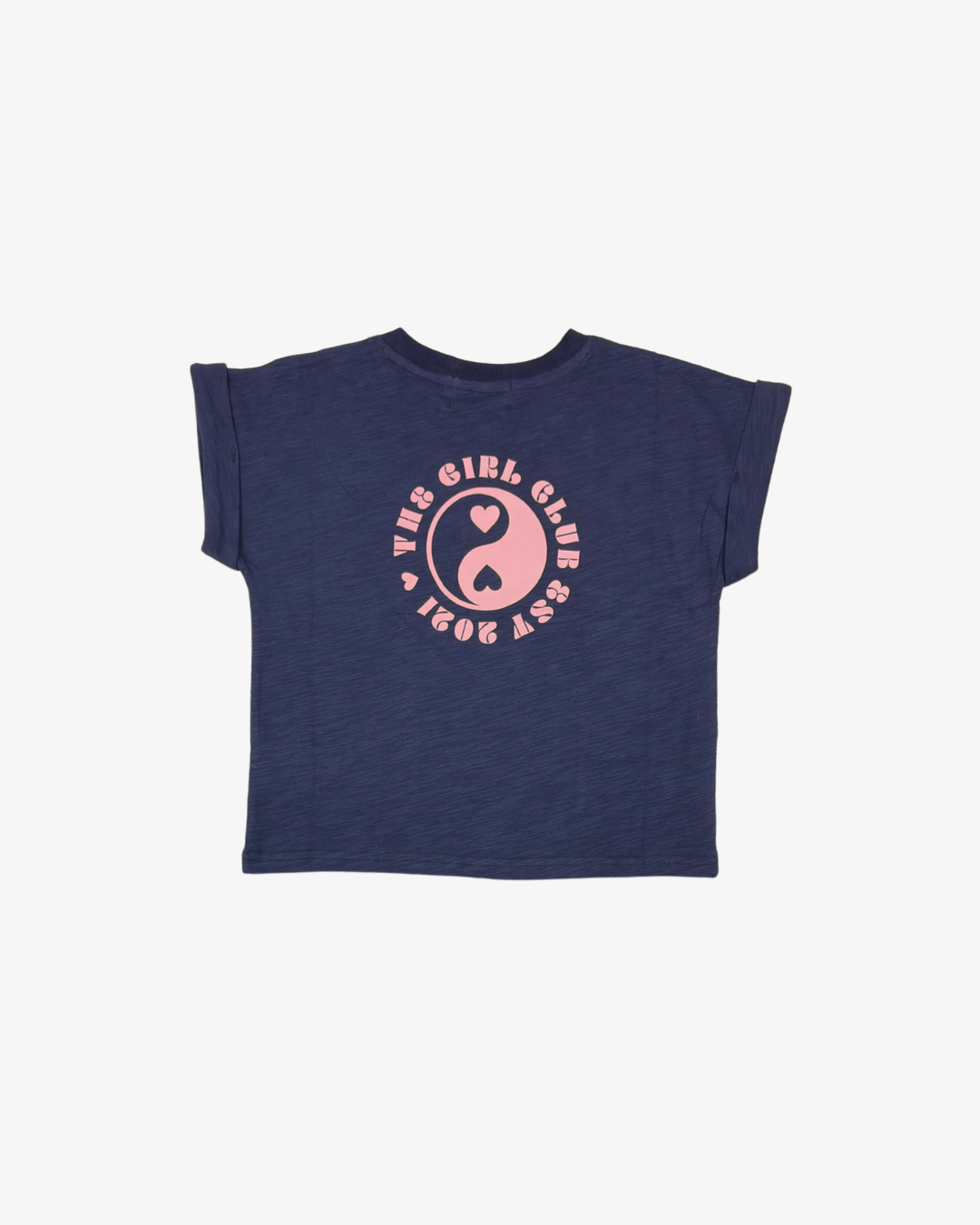 THE GIRL CLUB | Navy TGC Slub Top