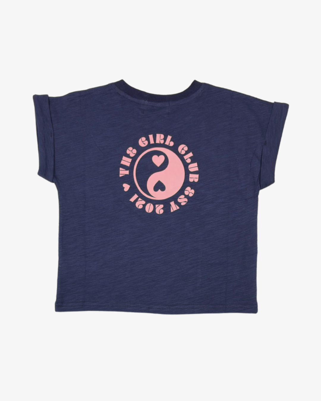 THE GIRL CLUB | Navy TGC Slub Top