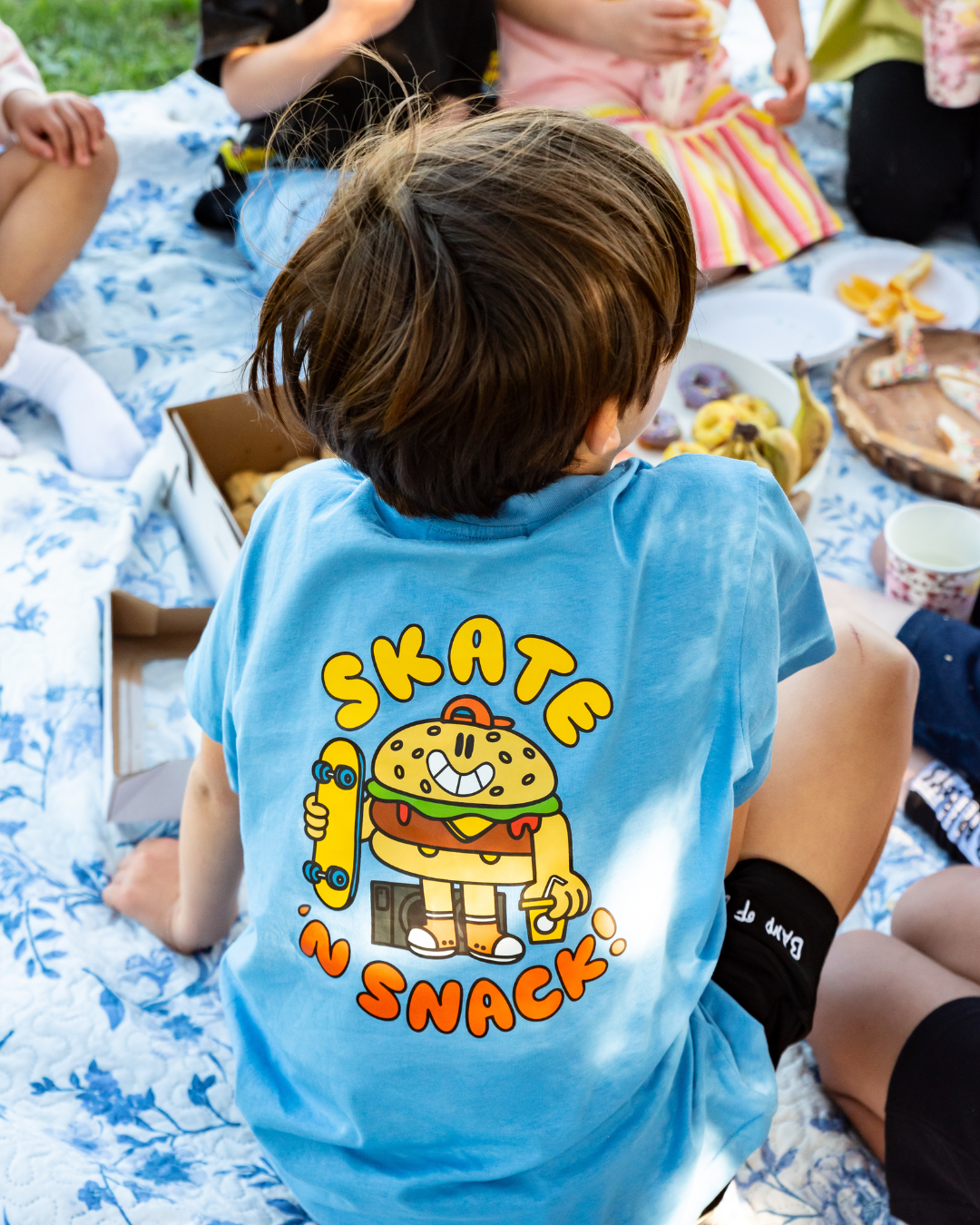 BAND OF BOYS | Blue Burger Tee