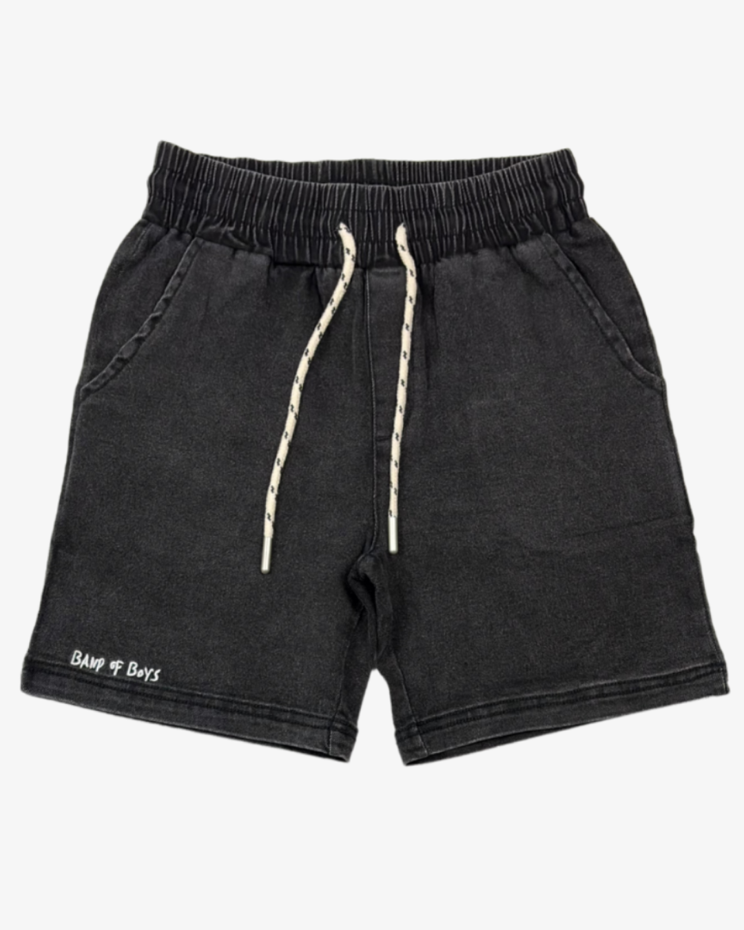 BAND OF BOYS | Black Wash Denim Shorts