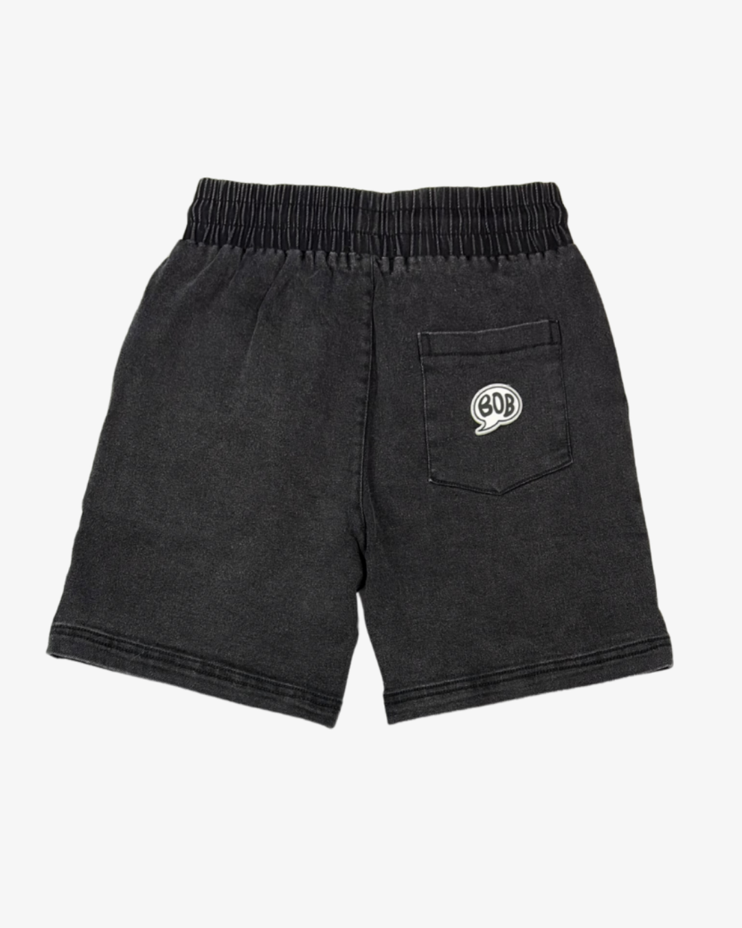 BAND OF BOYS | Black Wash Denim Shorts