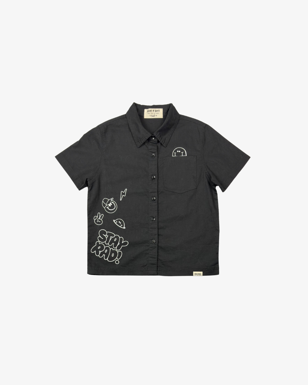 BAND OF BOYS | Black Stay Rad Shirt