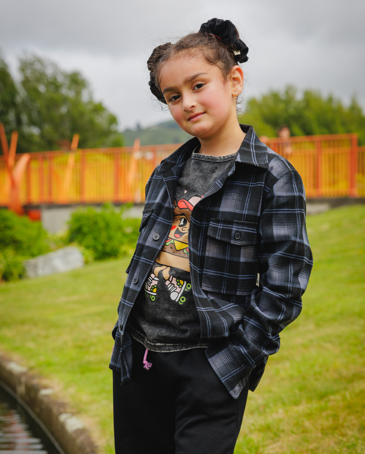 BAND OF BOYS | Smiley Check Shirt