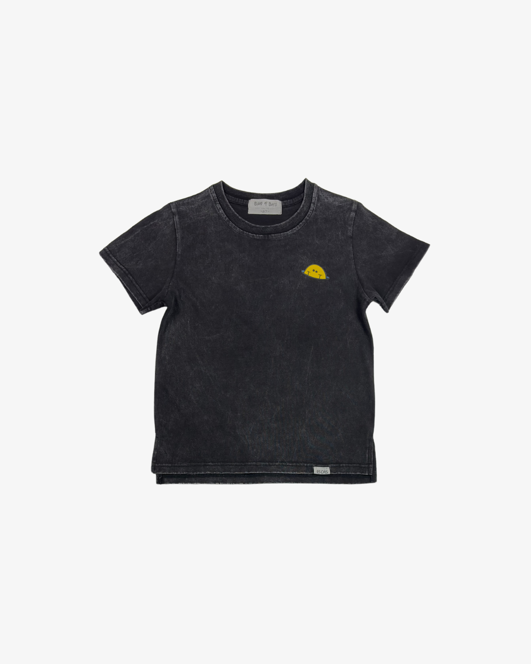 BAND OF BOYS | Black Wash Icon Smiley Tee