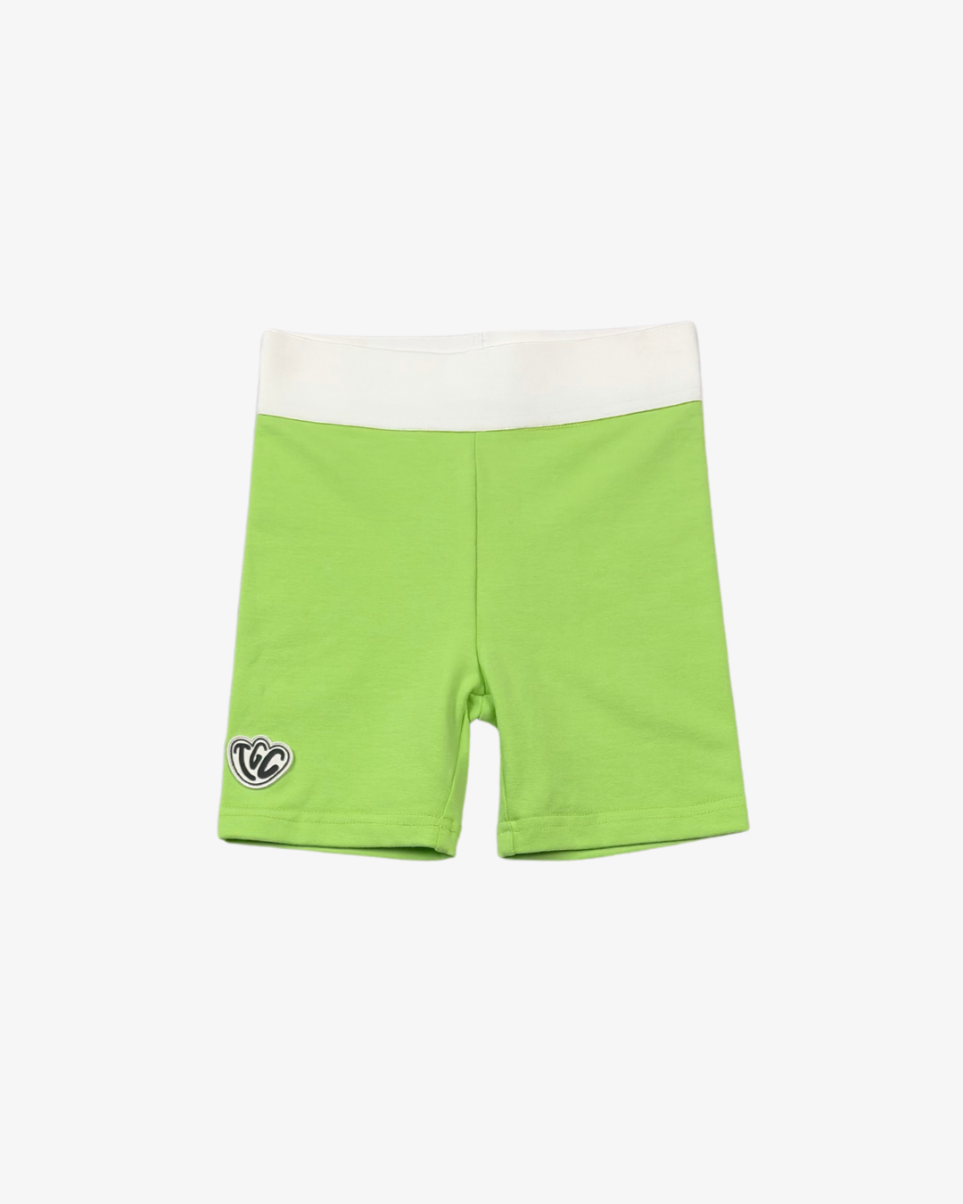 THE GIRL CLUB | Green Bike Shorts