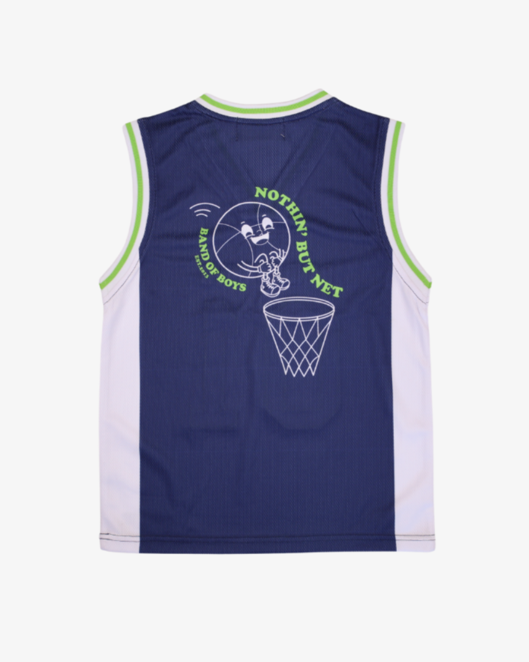 BAND OF BOYS | Navy/Wht BOB Slam Dunk Tank