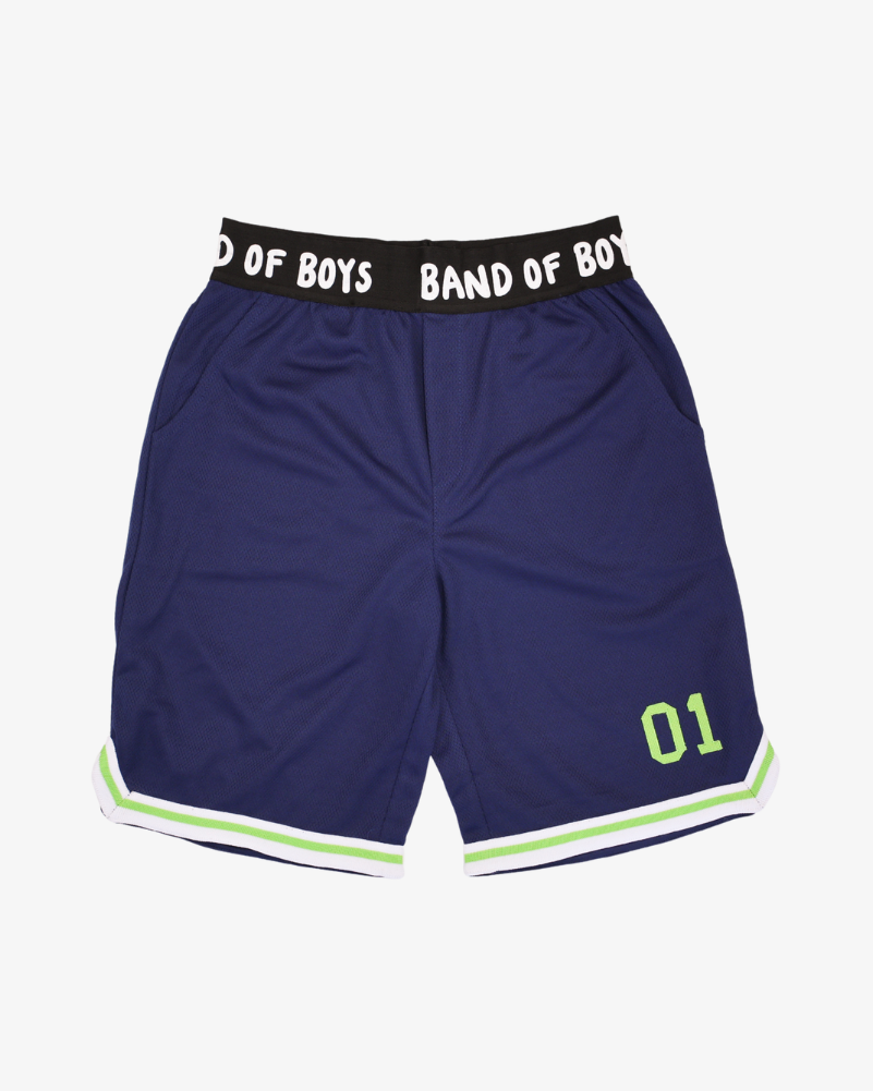 BAND OF BOYS | Navy BOB Slam Dunk Shorts