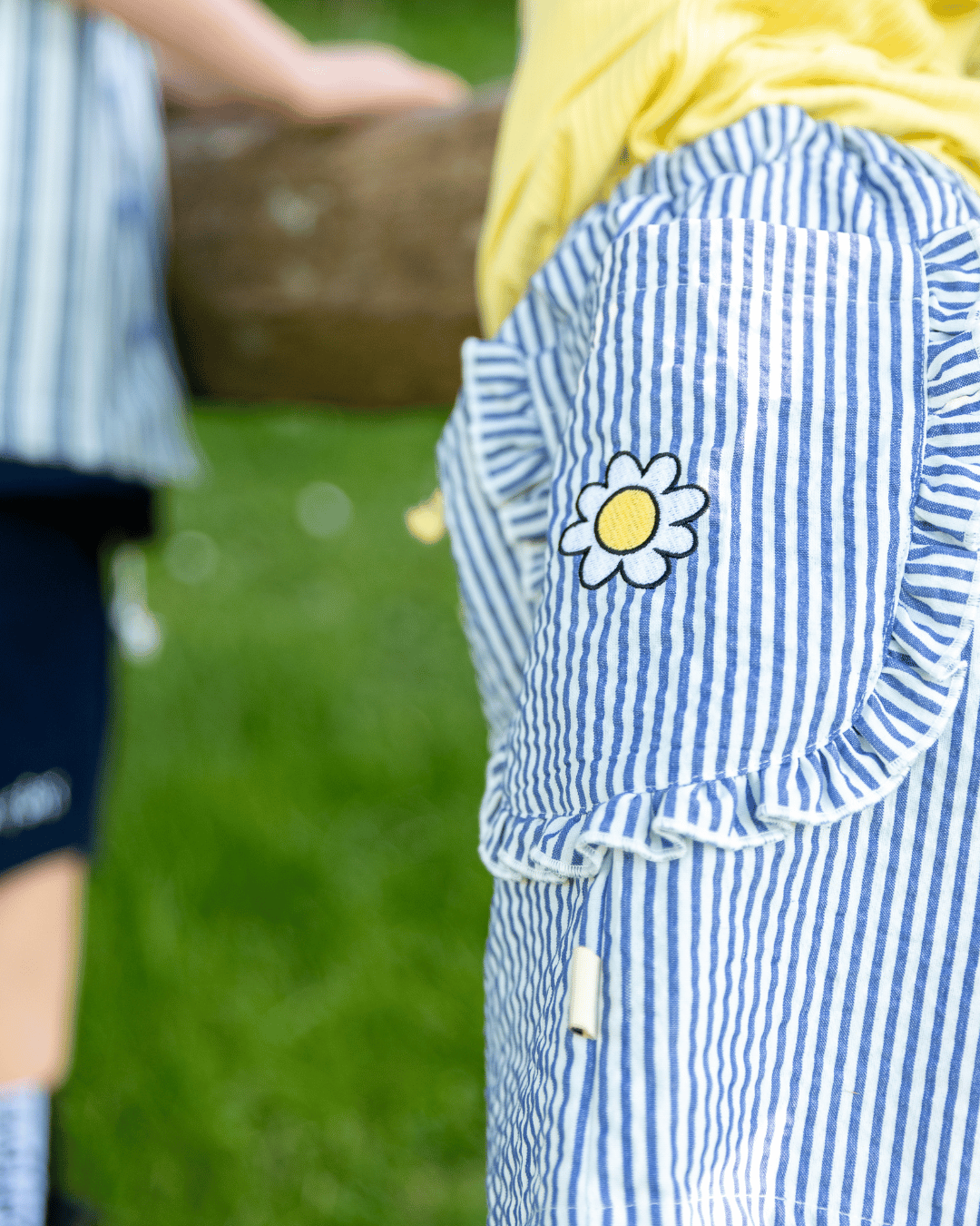 THE GIRL CLUB | Navy Stripe Shorts