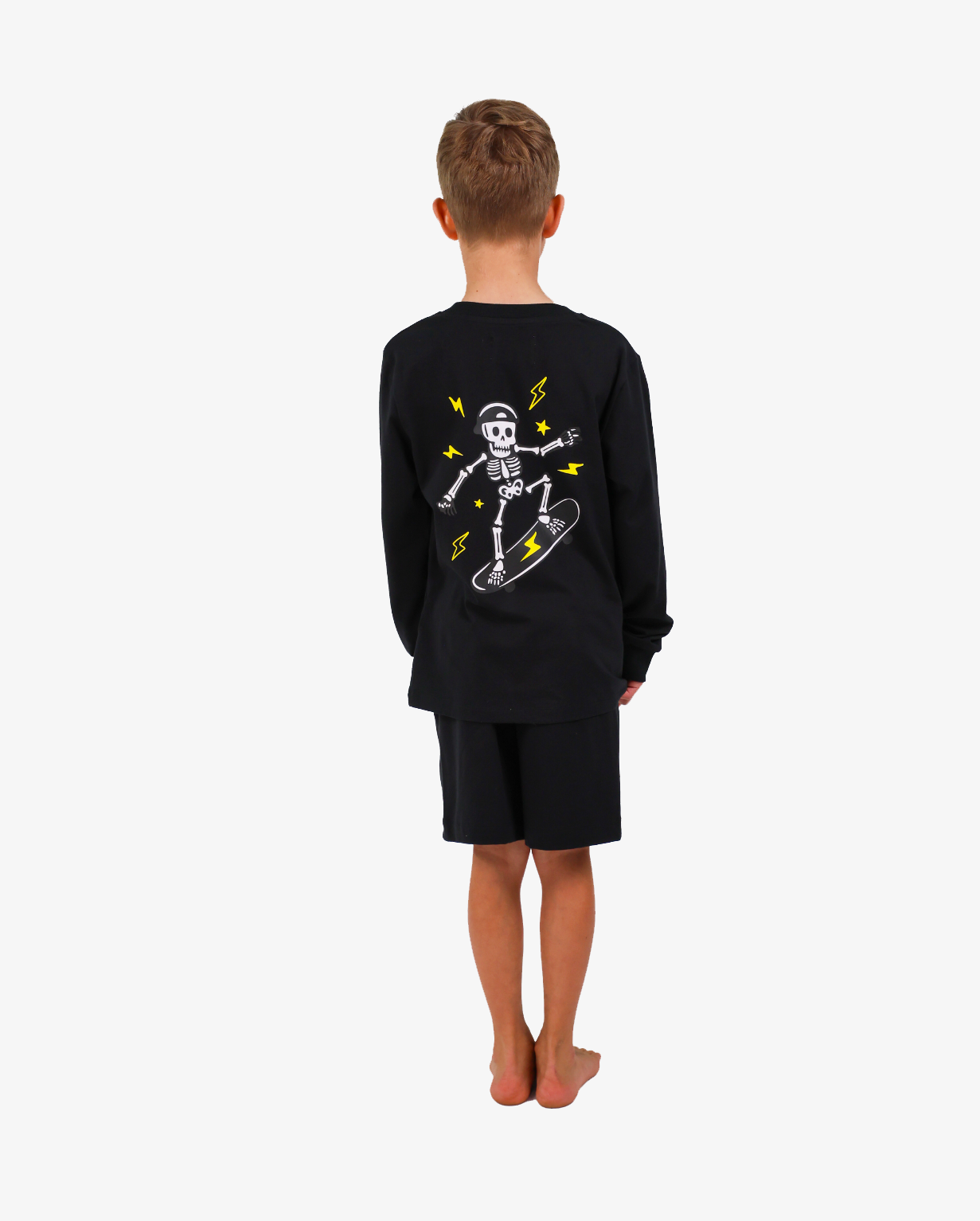 BAND OF BOYS | Black Skull Skater Pyjamas