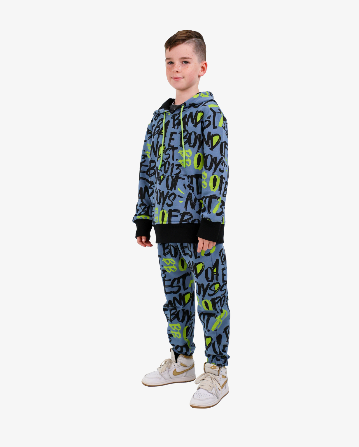 BAND OF BOYS | Blue BOB Graffiti Hood