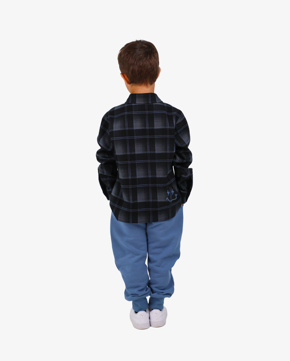 BAND OF BOYS | Smiley Check Shirt