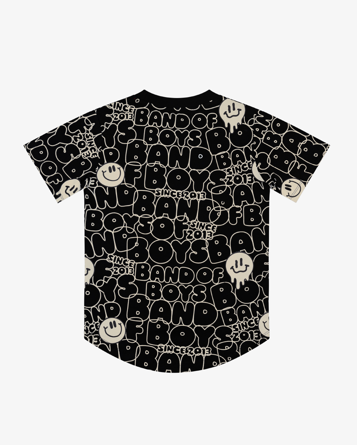 BAND OF BOYS | Black BOB Repeat Tee