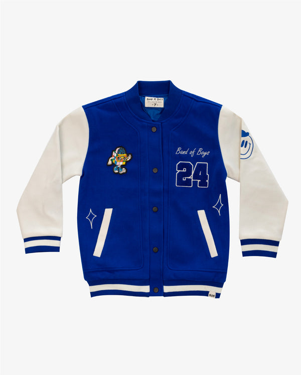 BAND OF BOYS | Blue BOB Varsity Jacket