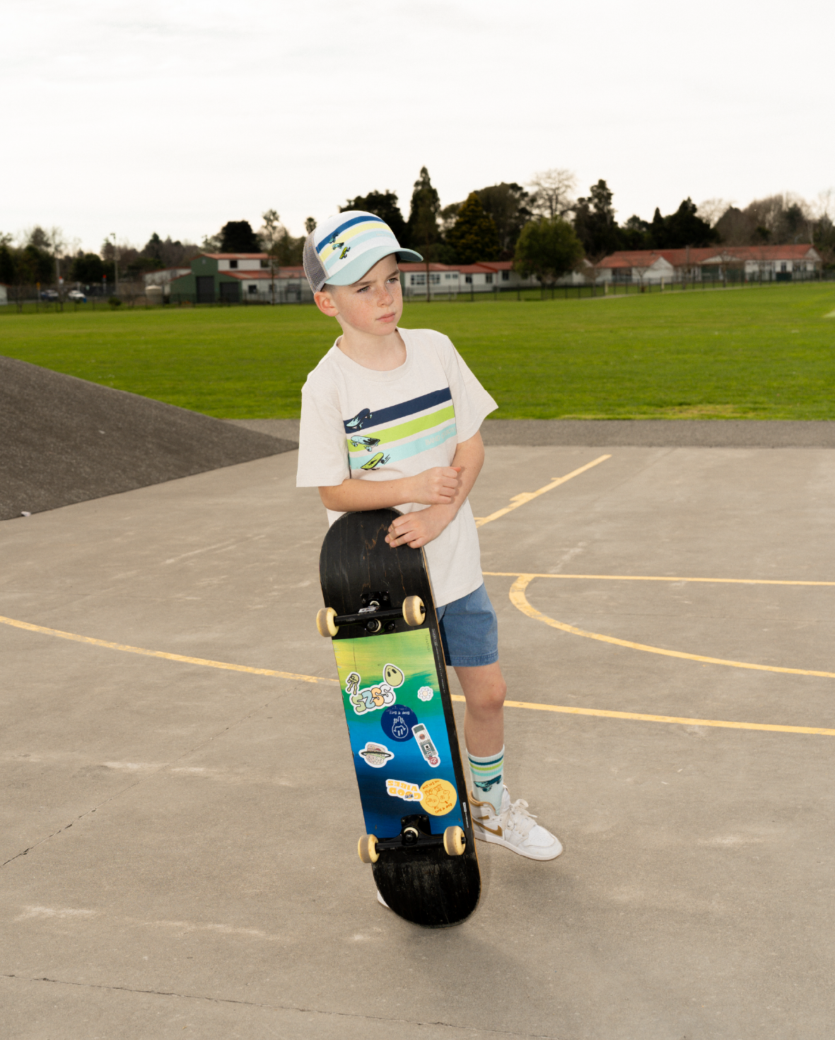 Band of Boys blue denim cotton shorts