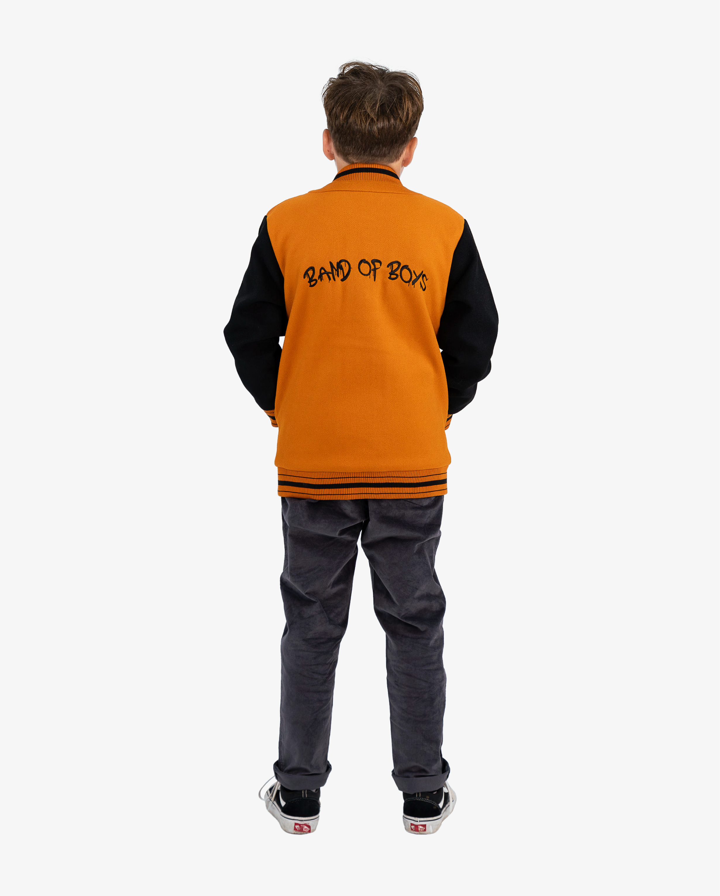 BAND OF BOYS | Charcoal Casual Winter Pants