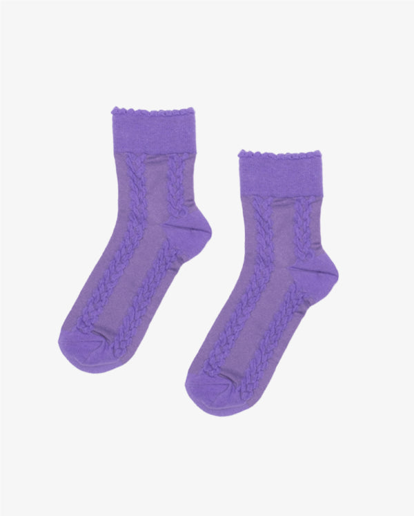 THE COLLECTIBLES | TGC Lilac Crew Socks