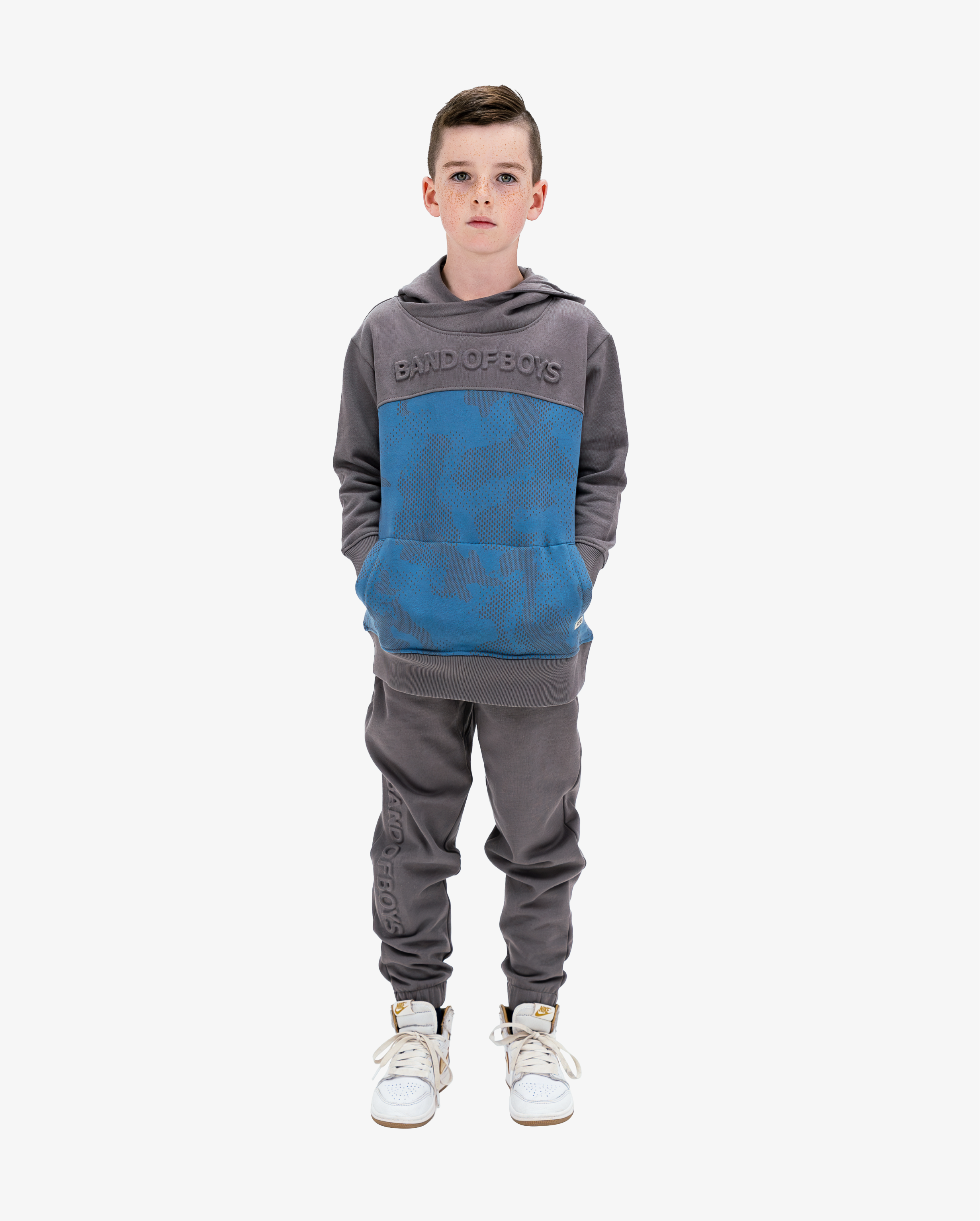 パンツ Awesome Boy REMAKE PISTE PATCHWORK TRACK Front-seam track