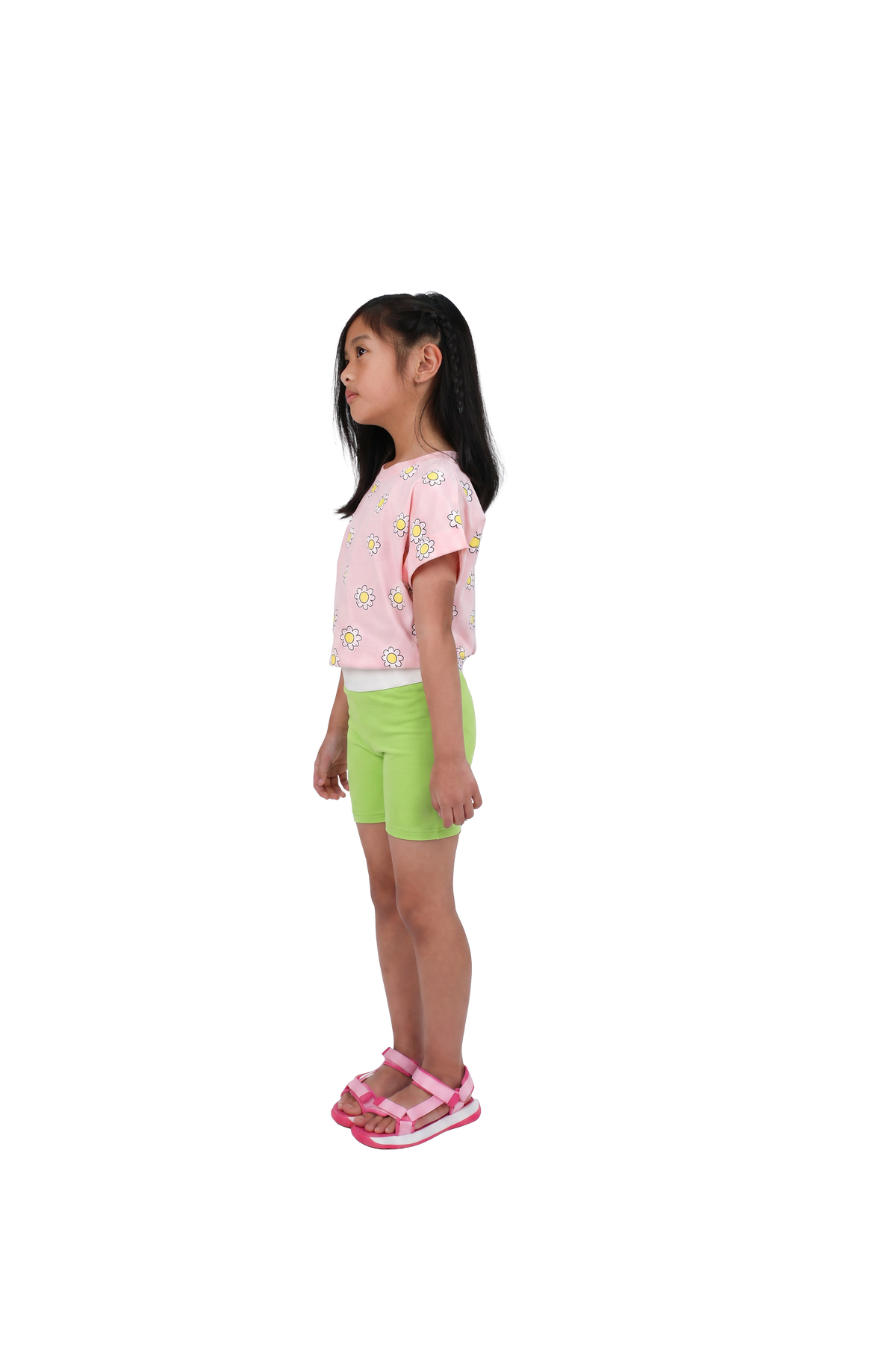 THE GIRL CLUB | Green Bike Shorts