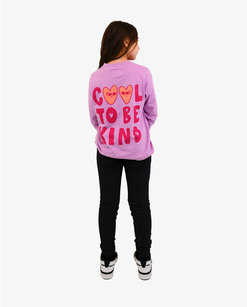 THE GIRL CLUB | Lilac Cool To Be Kind Tee