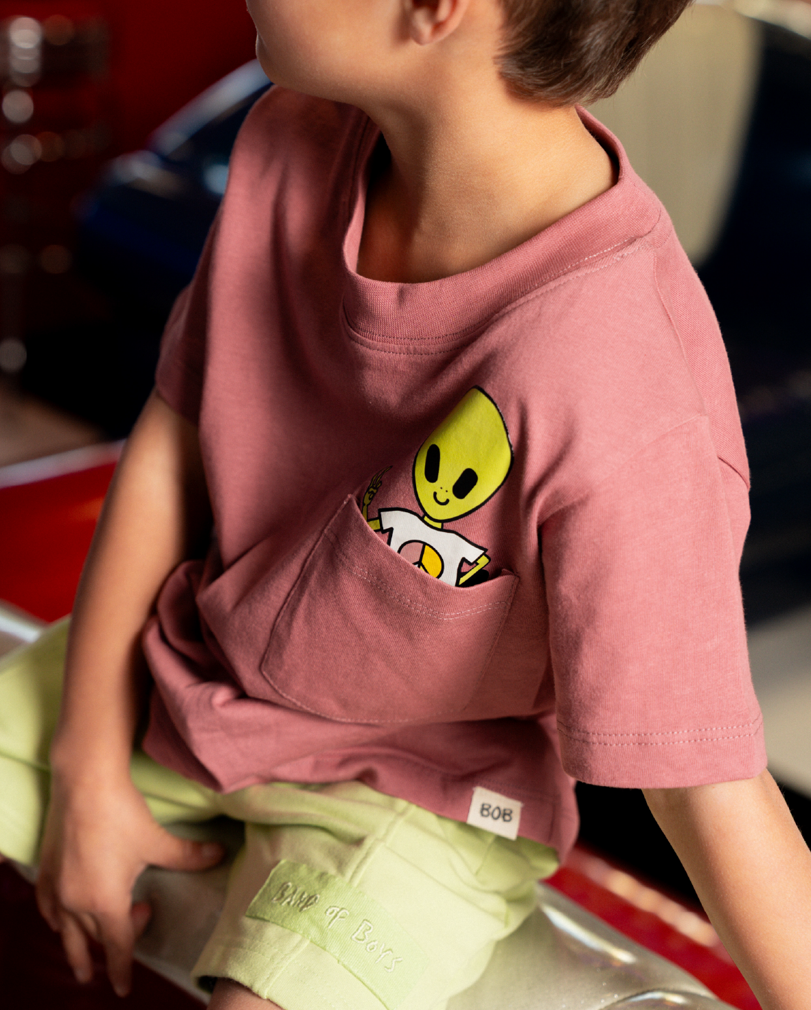 BAND OF BOYS | Lime BOB Shorts