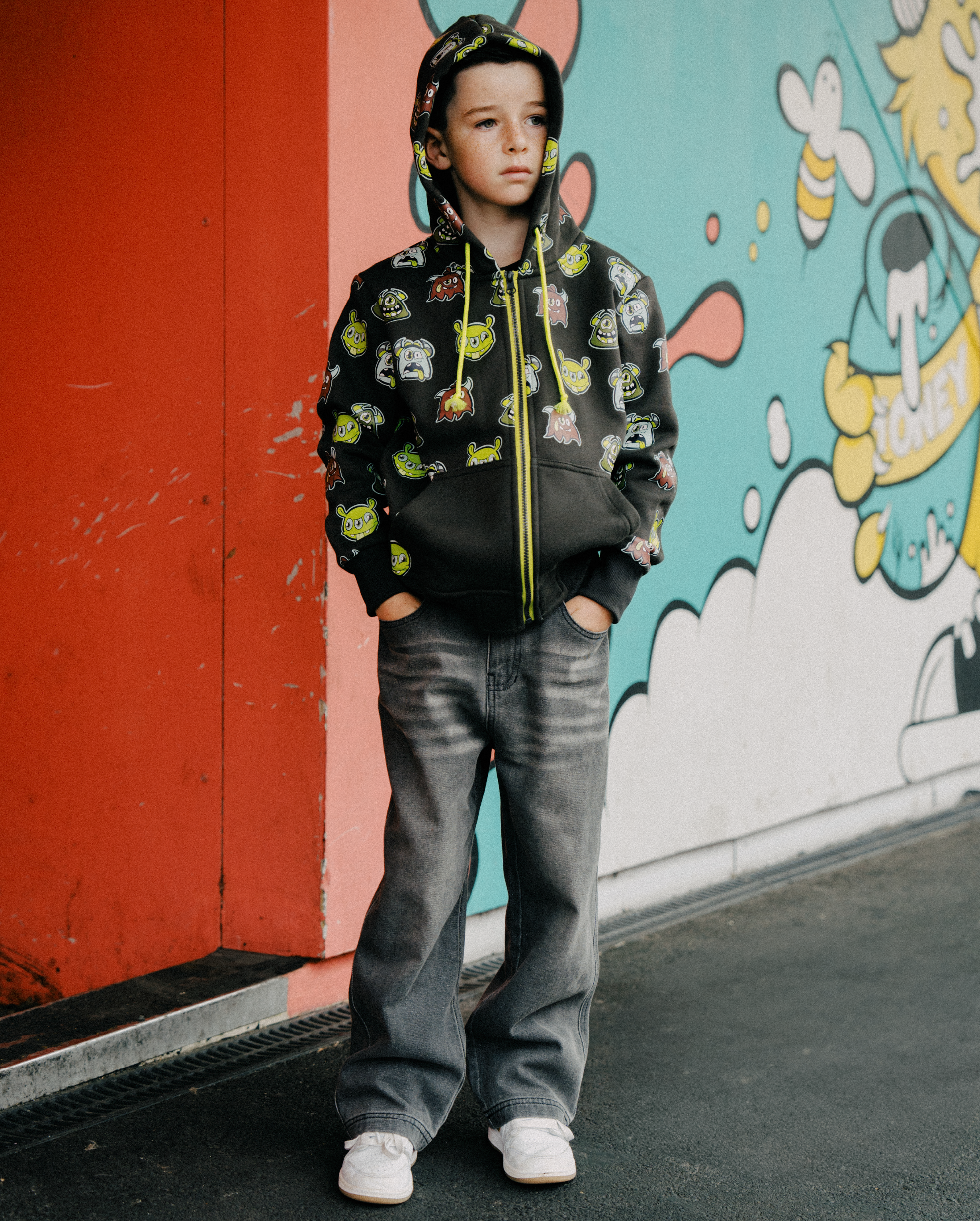 BAND OF BOYS | Monster Repeat Zip Hood