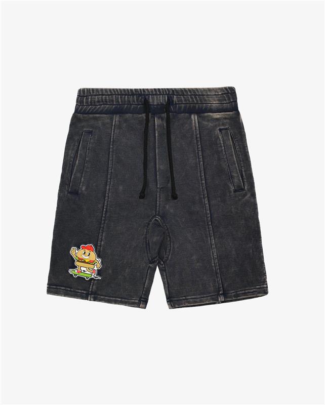 BAND OF BOYS | Navy Wash Burger Shorts