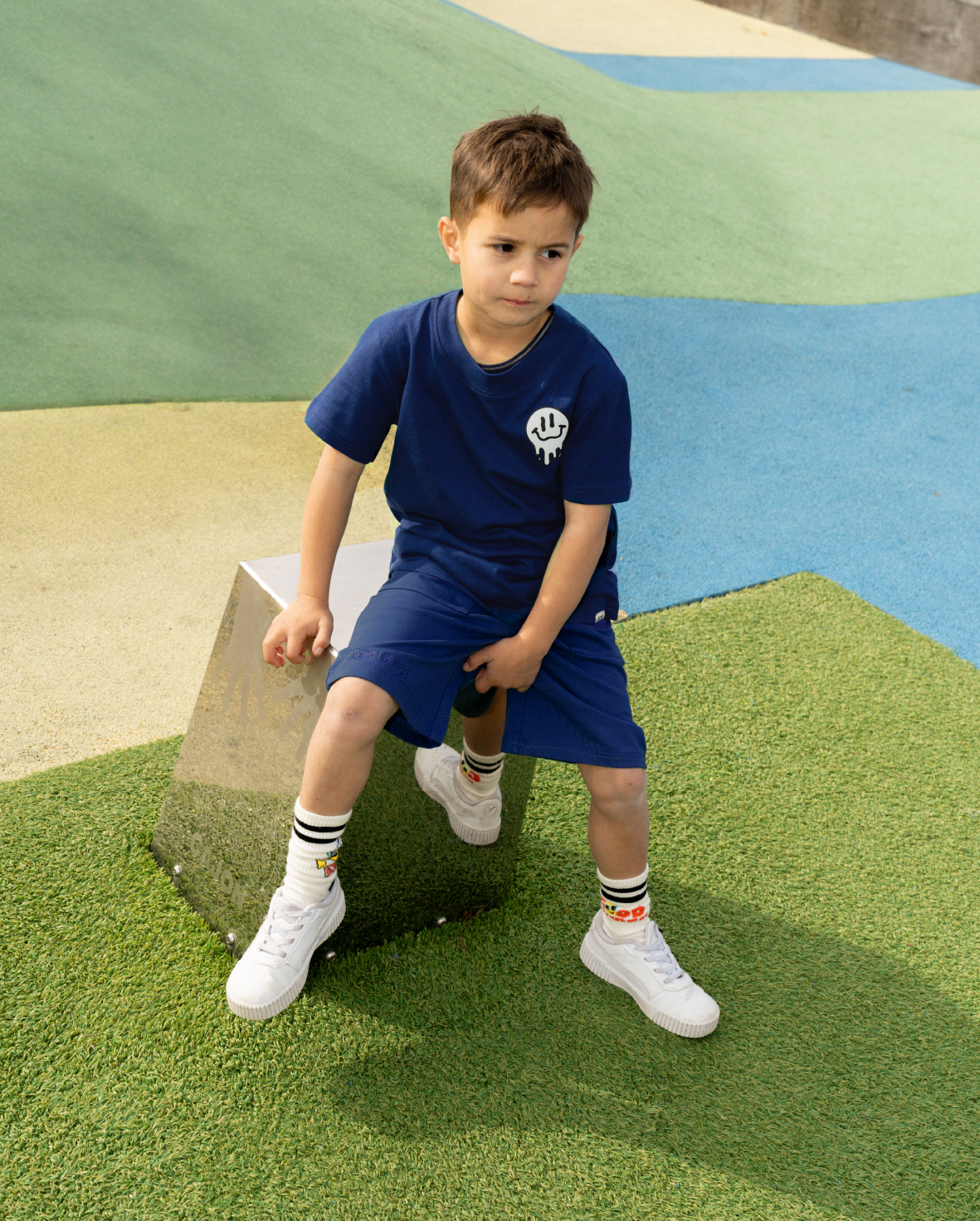 Band of Boys navy blue shorts