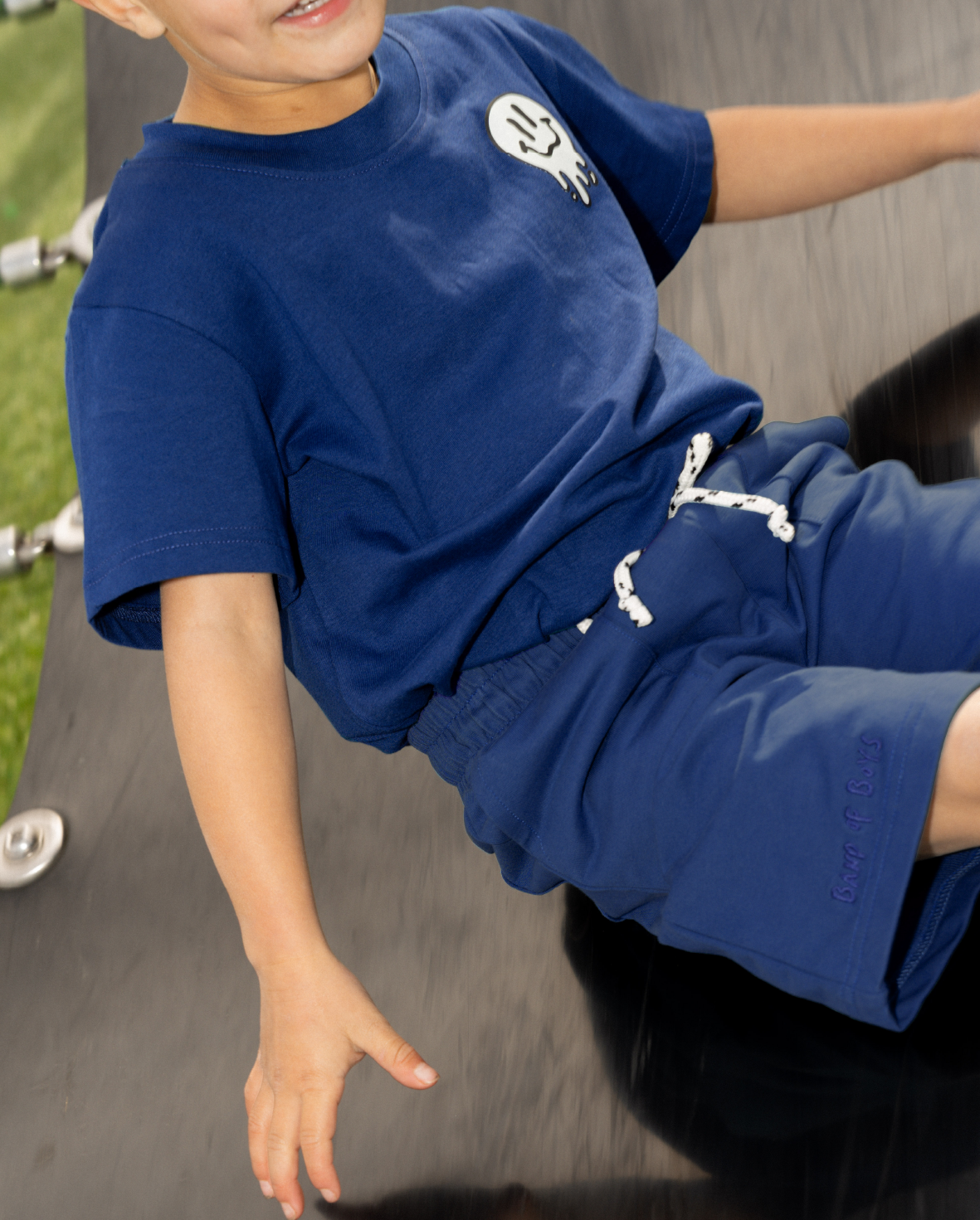 BAND OF BOYS | Navy BOB Smiles Tee