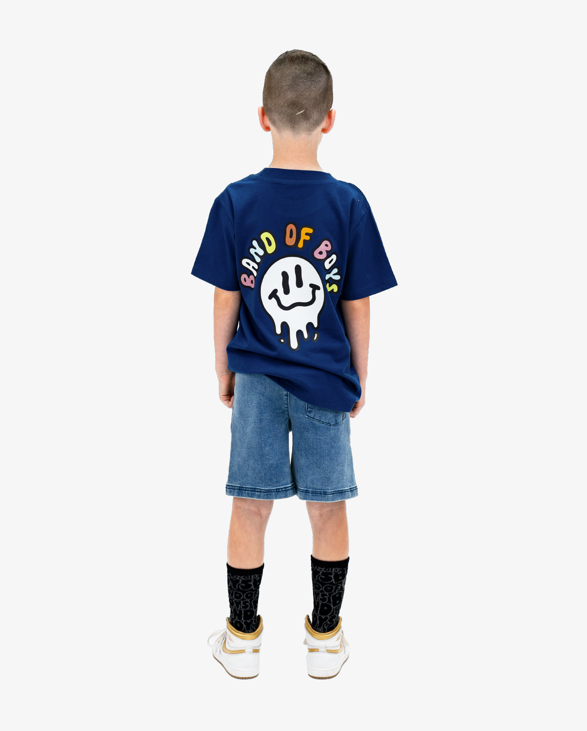 BAND OF BOYS | Navy BOB Smiles Tee