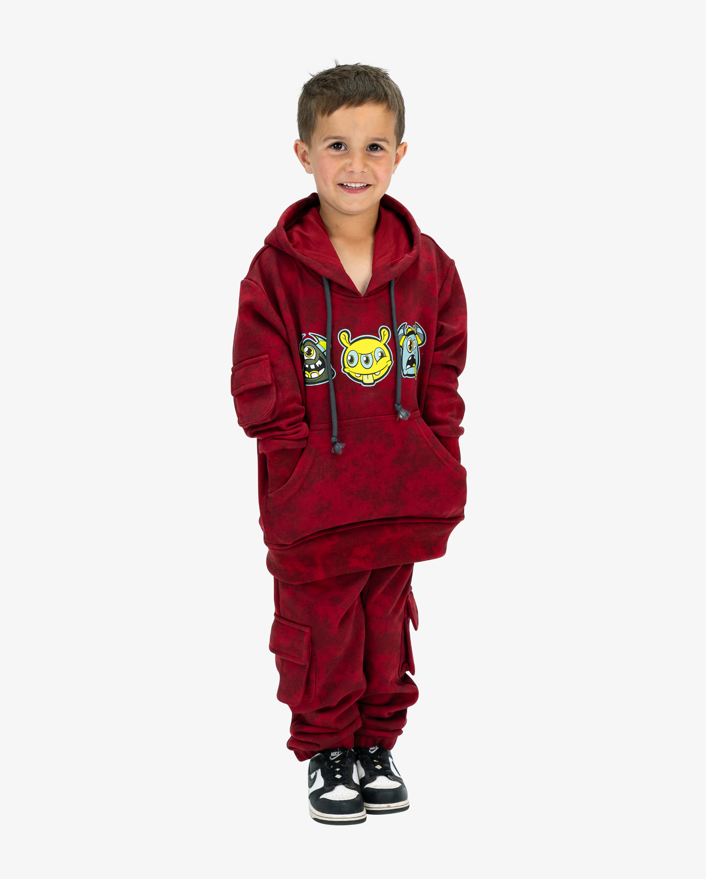 BAND OF BOYS | Red Monster Hood