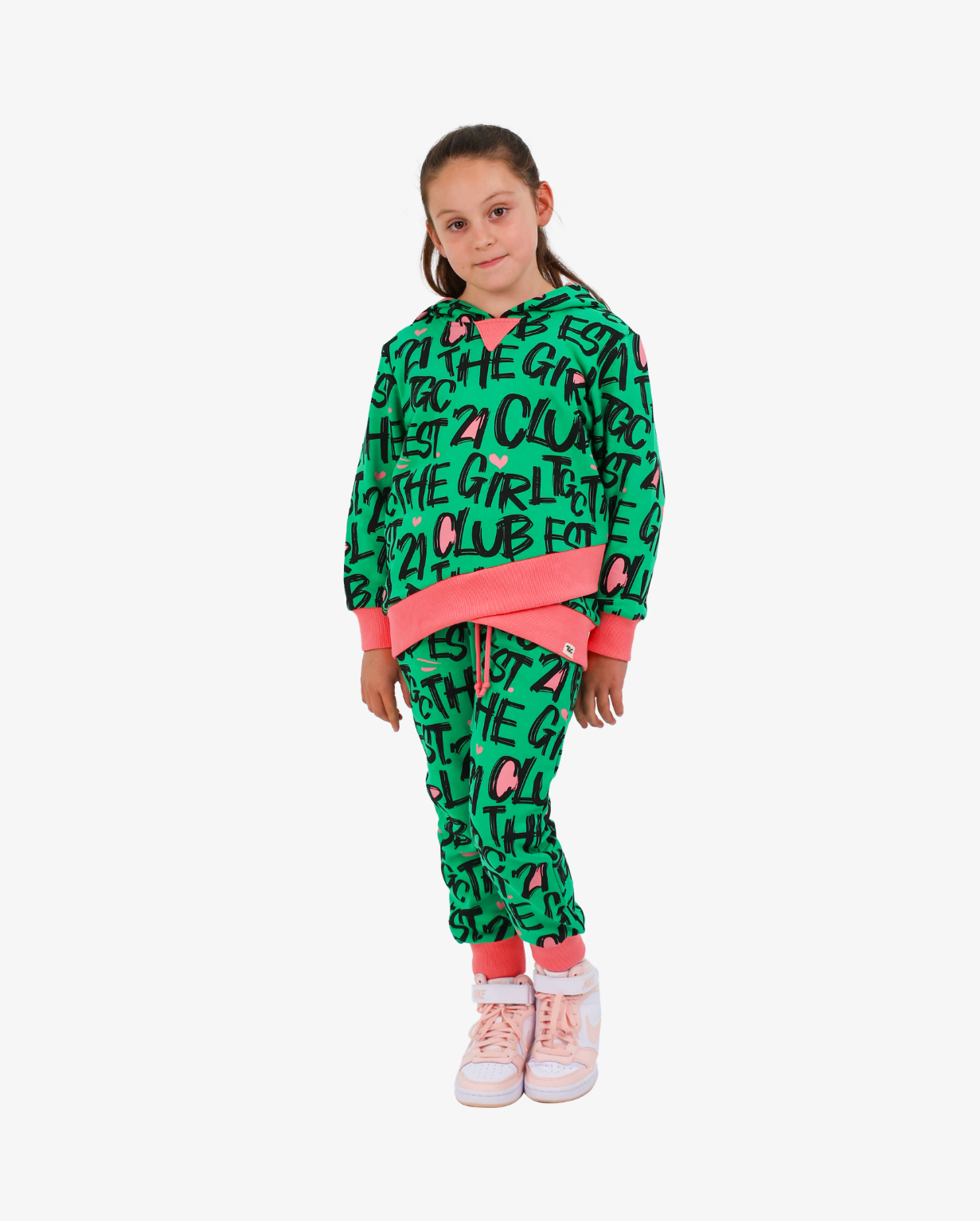 THE GIRL CLUB | TGC Green Track Pants