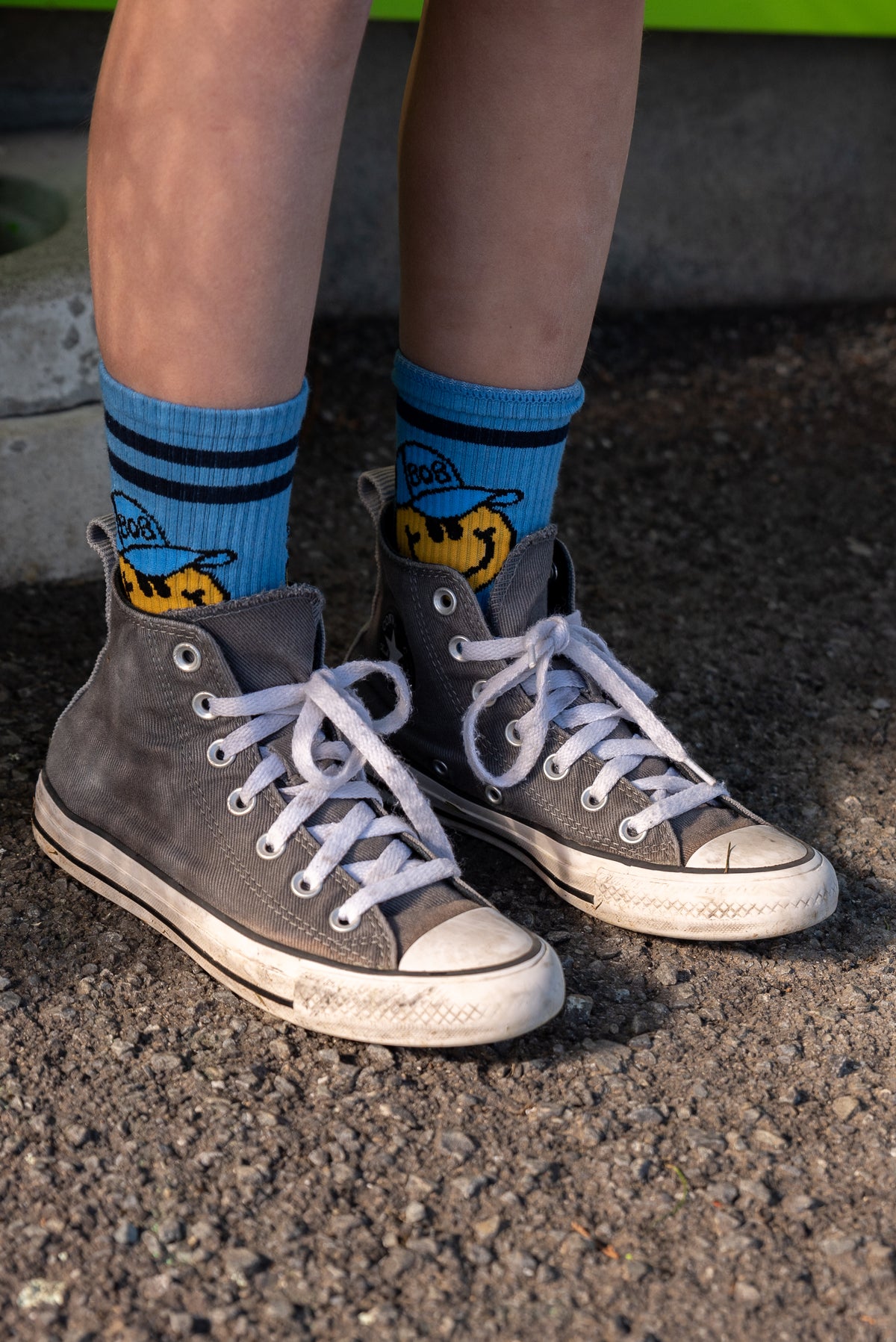 THE COLLECTIBLES | Blue BOB Guy Socks