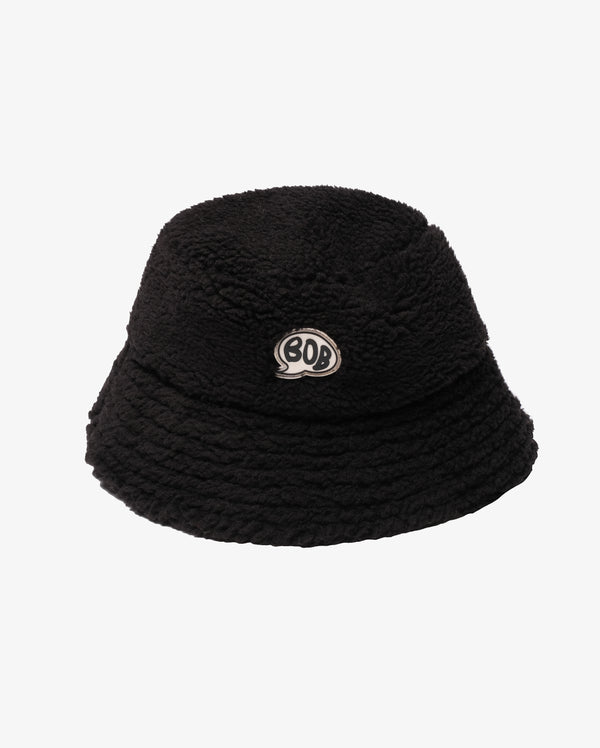 THE COLLECTIBLES | Black Fluffy Bucket Hat