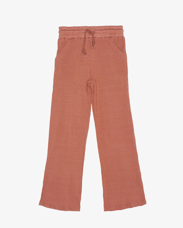 GRLFRND | Maple Rib Cotton Wide Leg Pants
