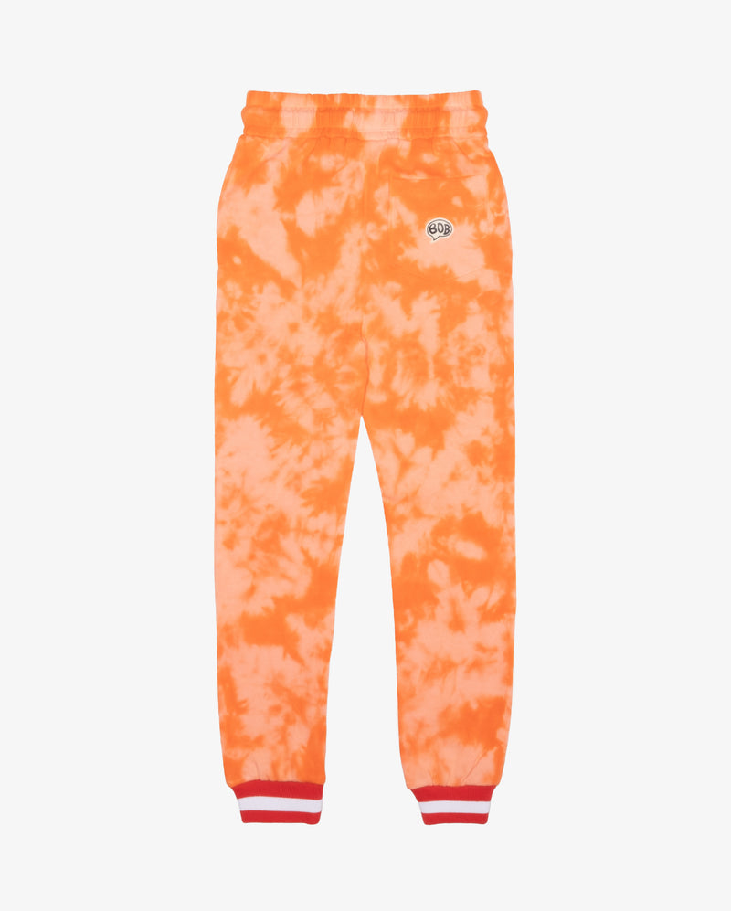 BAND OF BOYS | Orange Tie-Dye Fleece Joggers