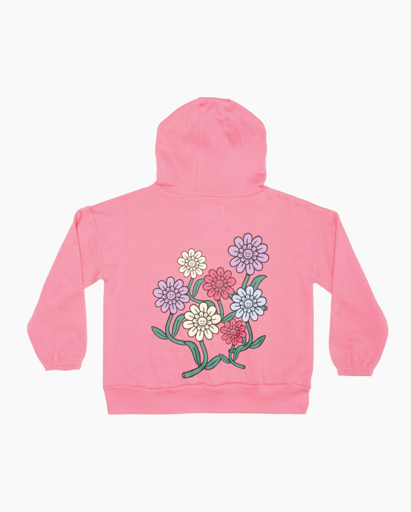THE GIRL CLUB | Flower Garden Fleece Hood