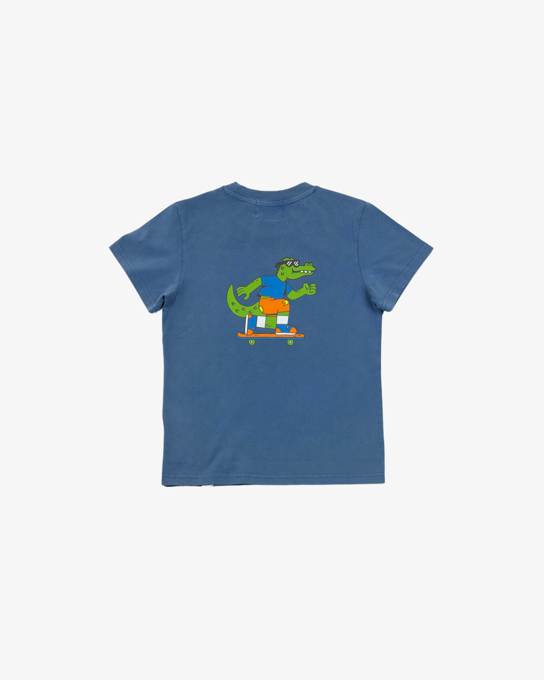 BAND OF BOYS | Blue Wash Croc Skater Tee